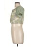 Self Esteem 100% Rayon Green Short Sleeve Blouse Size L - photo 5