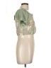 Self Esteem 100% Rayon Green Short Sleeve Blouse Size L - photo 4