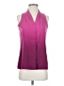 Tommy Hilfiger 100% Polyester Purple Tank Top Size XS - photo 1
