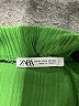 Zara 100% Polyester Green Casual Pants Size M - photo 7