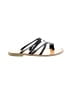 Forever 21 Black Brown Sandals Size 8 - photo 1