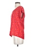Splendid 100% Rayon Red Short Sleeve Blouse Size S - photo 5