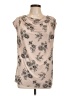 Rosemunde Floral Tan Ivory Sleeveless Blouse Size L (estimated) - photo 1
