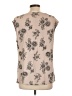 Rosemunde Floral Tan Ivory Sleeveless Blouse Size L (estimated) - photo 2