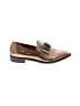AQUATALIA Metallic Gold Black Flats Size 7 - photo 1