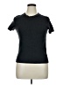 ON FIRE 100% Cotton Tweed Gray Short Sleeve Turtleneck Size XL - photo 1