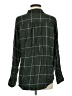 Magellan's 100% Rayon Plaid Green Long Sleeve Button-Down Shirt Size M - photo 2