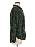 Magellan's 100% Rayon Plaid Green Long Sleeve Button-Down Shirt Size M - photo 4