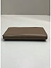 Burberry Gray Tan Leather Zip Around Bifold Wallet One size - photo 3