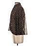 Zara TRF Brown 3/4 Sleeve Blouse Size XS - photo 5
