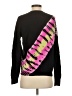 Aqua Tie-dye Black Pullover Sweater Size XS - photo 2