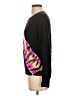 Aqua Tie-dye Black Pullover Sweater Size XS - photo 5