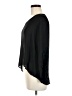 Monteau 100% Polyester Black Long Sleeve Blouse Size M - photo 5