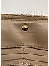 Burberry Gray Tan Leather Zip Around Bifold Wallet One size - photo 8