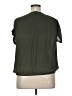 a.n.a. A New Approach 100% Polyester Green Short Sleeve Top Size XL Petite - photo 2