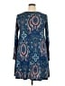 Nike Paisley Blue Casual Dress Size XXL (estimated) - photo 2