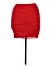 Shein Solid Red Casual Skirt Size L - photo 1