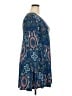 Nike Paisley Blue Casual Dress Size XXL (estimated) - photo 4