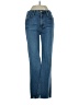 Just Black Hearts Blue Jeans Size 25 waist - photo 1