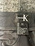 DinaK 100% Polyester Solid Black Dress Pants Size 14 - photo 7