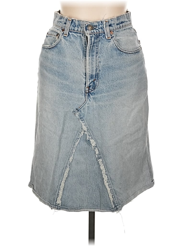 Pre-owned Levi's Denim Skirt In Blue