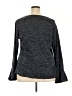 Unique Spectrum Floral Gray Pullover Sweater Size 3X - photo 2