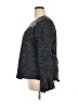 Unique Spectrum Floral Gray Pullover Sweater Size 3X - photo 5