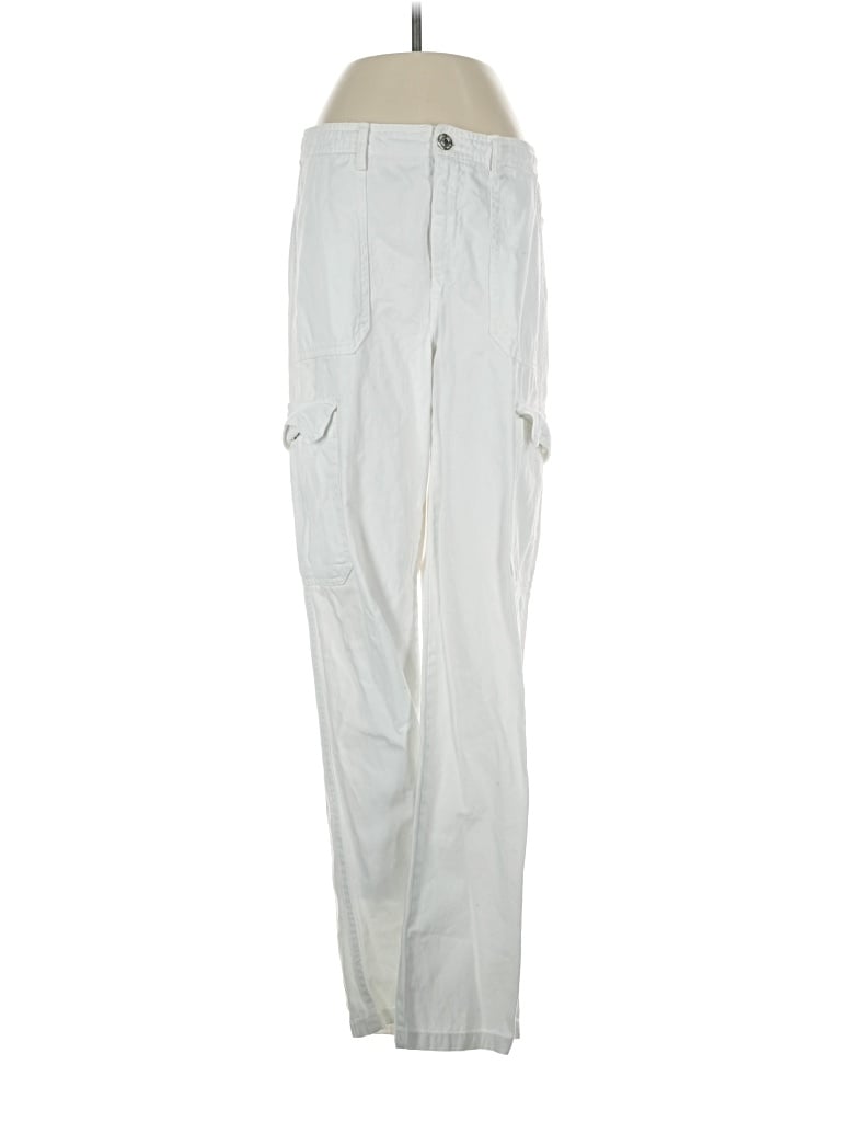 Pre-owned Zara Cargo Pants In Gray