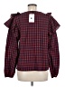 Sugarlips Red Long Sleeve Blouse Size M - photo 2