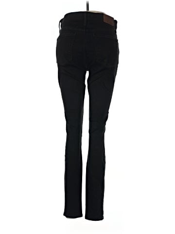 Madewell Tall 9" Mid-Rise Skinny Jeans in ISKO Stay Black&trade; (view 2)