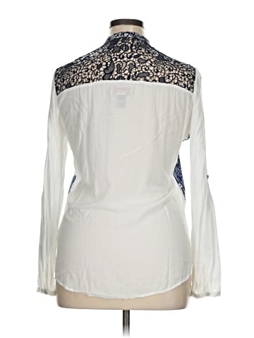 Desigual Long Sleeve Button-Down Shirt (view 2)