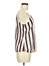 Japna 100% Polyester Ivory Sleeveless Blouse Size M - photo 4