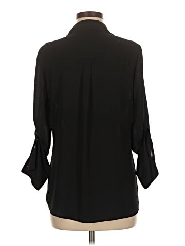 Express 3/4 Sleeve Button-Down Shirt (view 2)