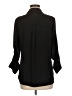 Express Black 3/4 Sleeve Button-Down Shirt Size M - photo 2