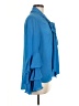Prabal Gurung Collective 100% Polyester Blue Long Sleeve Blouse Size 6 - photo 4