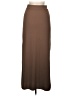 Unbranded Solid Brown Formal Skirt Size M - photo 2