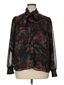 Farmers Market Long Sleeve Blouse (view 1)