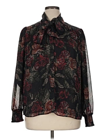 Farmers Market Long Sleeve Blouse (view 1)