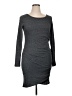 Leith Solid Gray Casual Dress Size XL - photo 1