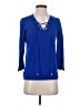 Calvin Klein Blue 3/4 Sleeve Top Size S - photo 1