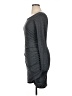 Leith Solid Gray Casual Dress Size XL - photo 5