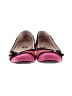 Anne Klein 100% Leather Color Block Pink Red Flats Size 6 - photo 2