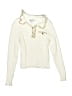 Crewcuts Ivory Pullover Sweater Size 6 - 7 - photo 1
