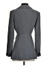 Tahari 100% Polyester Gray Coat Size 2 - photo 2