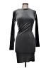Assorted Brands Metallic Gray Cocktail Dress Size M (estimated) - photo 1