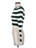Zara Stripes Green Turtleneck Sweater Size S - photo 5