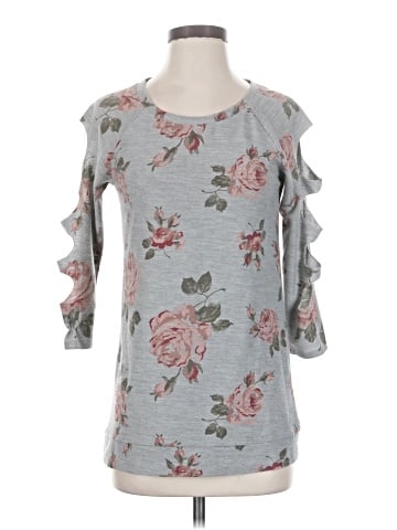 Crave Fame By Almost Famous 3/4 Sleeve Top (view 1)