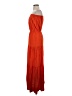 Assorted Brands 100% Viscose Color Block Orange Casual Dress Size S - photo 5