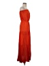 Assorted Brands 100% Viscose Color Block Orange Casual Dress Size S - photo 4