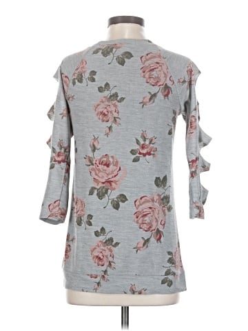 Crave Fame By Almost Famous 3/4 Sleeve Top (view 2)